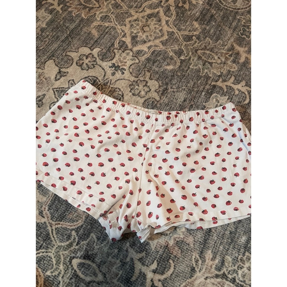 Brandy Melville Strawberry Print Shorts